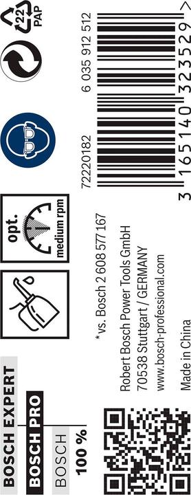 Produktbild Bosch Professional Zubehör PRO Metal HSS-G Spiralbohrer, 6,4 x 63 x 101 mm (6.4 mm)