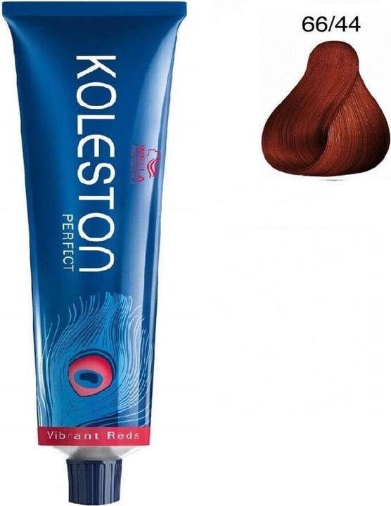 66/44 Dunkelblond Intensives Rot