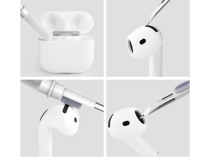Actual product image Screenguard 3-in-1 Kopfhörer Reinigungsstift Cleaning Kit (Apple AirPods)