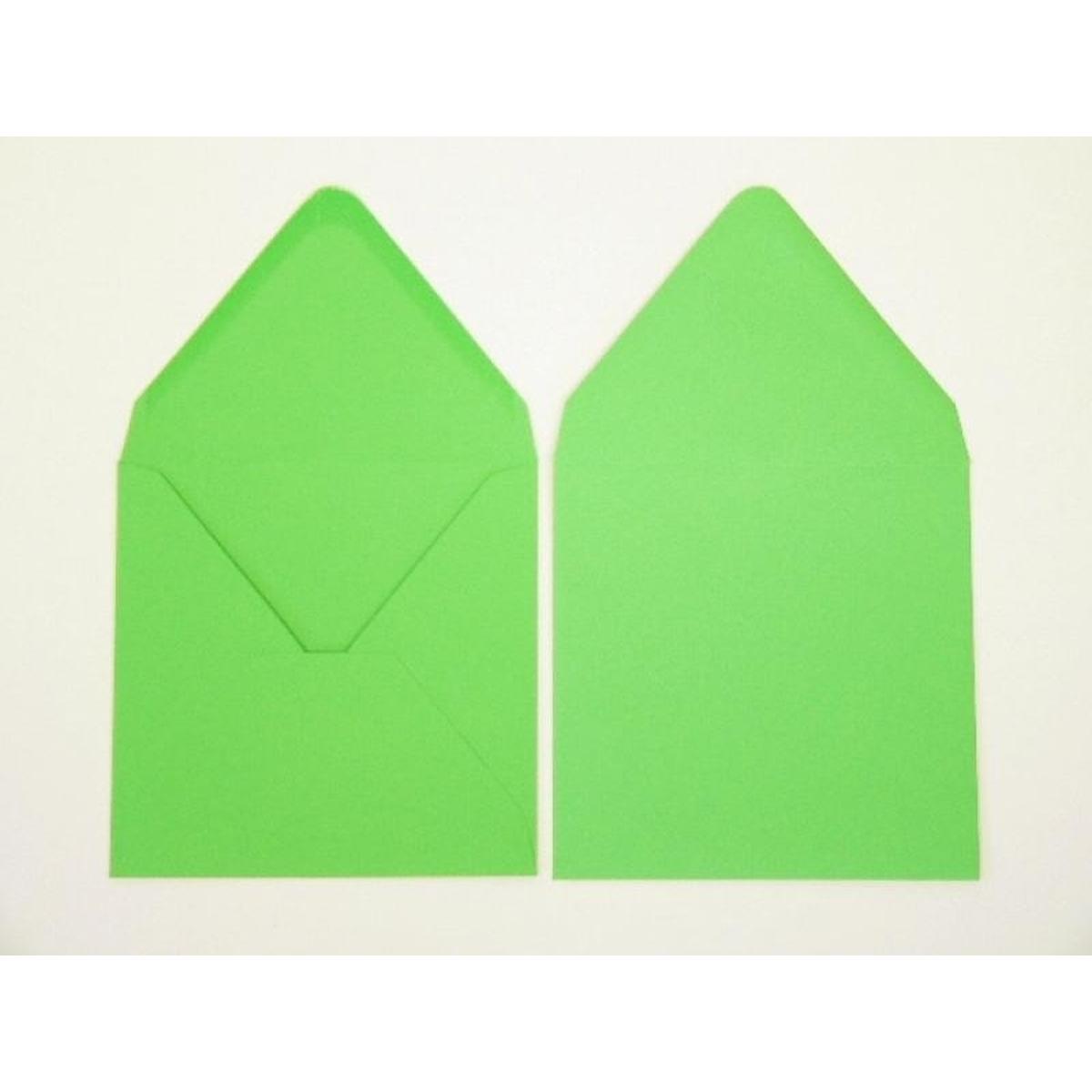 Thumbnail - Blanke, Briefumschlag, Briefumschläge 140x140mm 120g/qm gummiert VE=100 Stück grüner apfel (100 x)