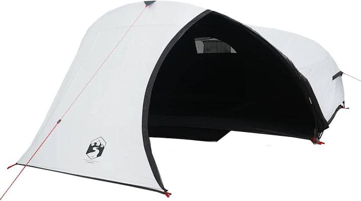 Image du produit vidaXL Tente de camping dôme 4 personnes sombre étanche à l'eau (Tente igloo, 6.40 kg, 4 personnes)