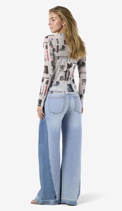 Immagine prodotto Noisy May Langärmeliges Mesh Oberteil (M)