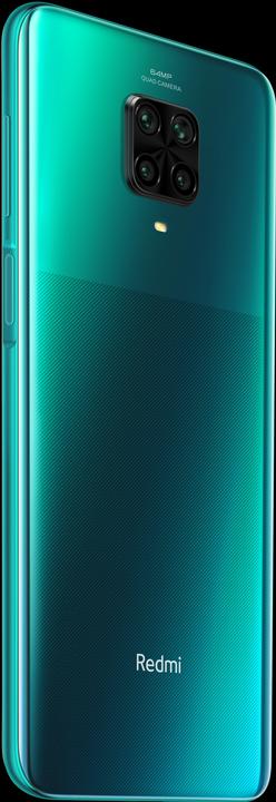 Actual product image Xiaomi Redmi Note 9 Pro (128 GB, Tropical Green, 6.67", Dual SIM + SD, 4G)