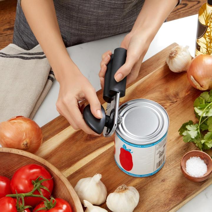 Actual product image OXO Can opener with soft handle