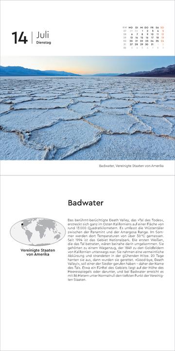 Produktbild Farben der Erde - 365-Tage-Abreisskalender 2026