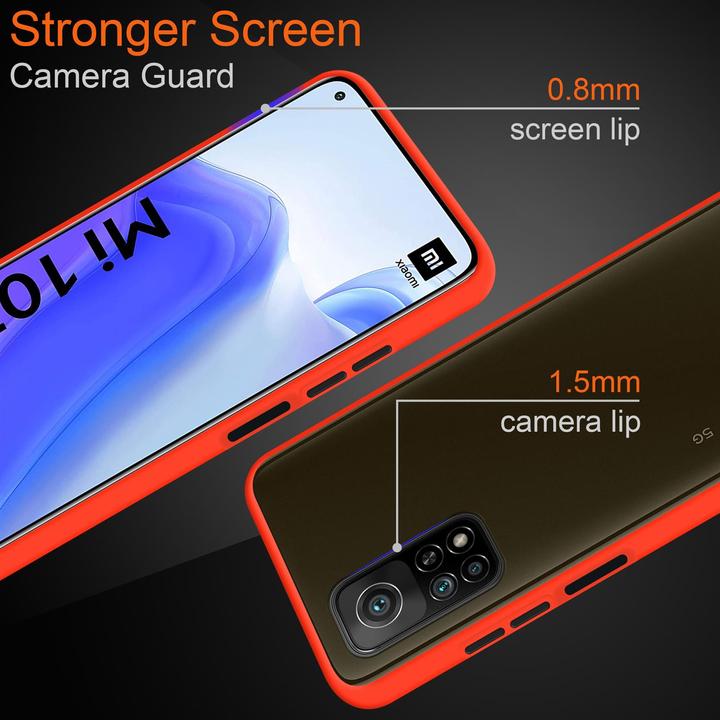 Immagine prodotto Cadorabo Copertura opaca ibrida (Mi 10T, Mi 10T Pro)