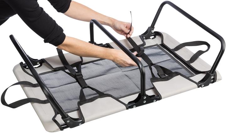 Actual product image Trixie Dog lounger Strong Edition, 79 x 19 x 50 cm, Grey / Black (Dog)