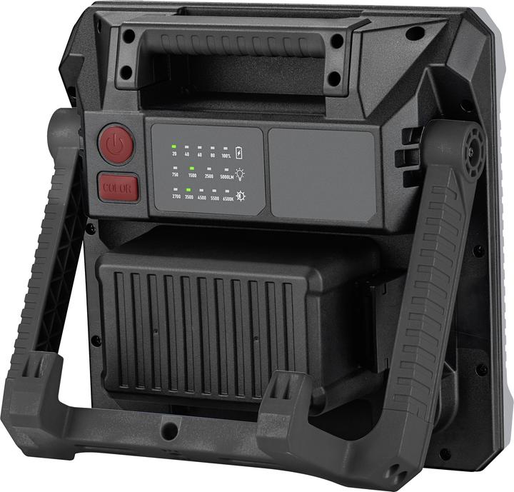 Actual product image Kraftwerk LED Arbeitslampe wechselbarer Akku, Farbtemperaturen (5000 lm)