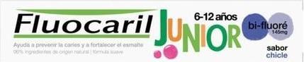 Fluocaril Junior Toothpaste Bubble Gel 75ml (75 ml)