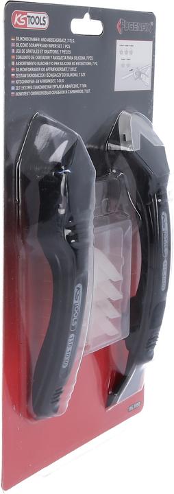 Actual product image KS Tools FUGENFIX silicone scraper and remover set