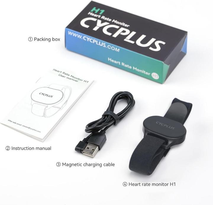 Produktbild Cycplus H1 Heart Rate Monitor Band