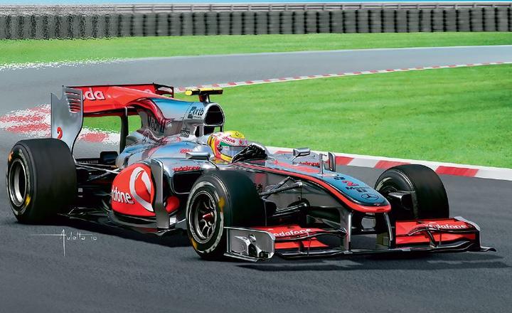 Produktbild Revell Model Set McLaren Mercedes Hamilton