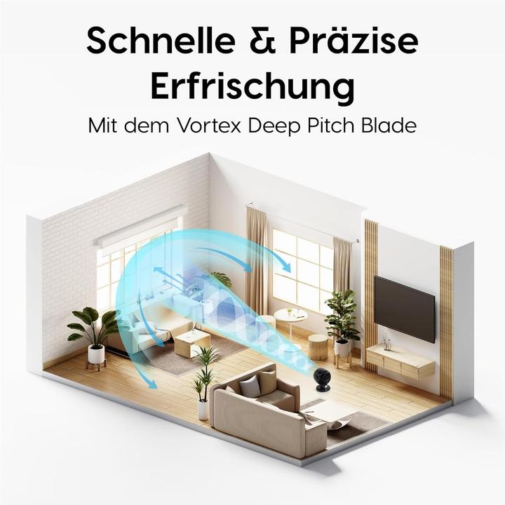 Actual product image Iris Ohyama Woozoo Circulator PCF-M18 black