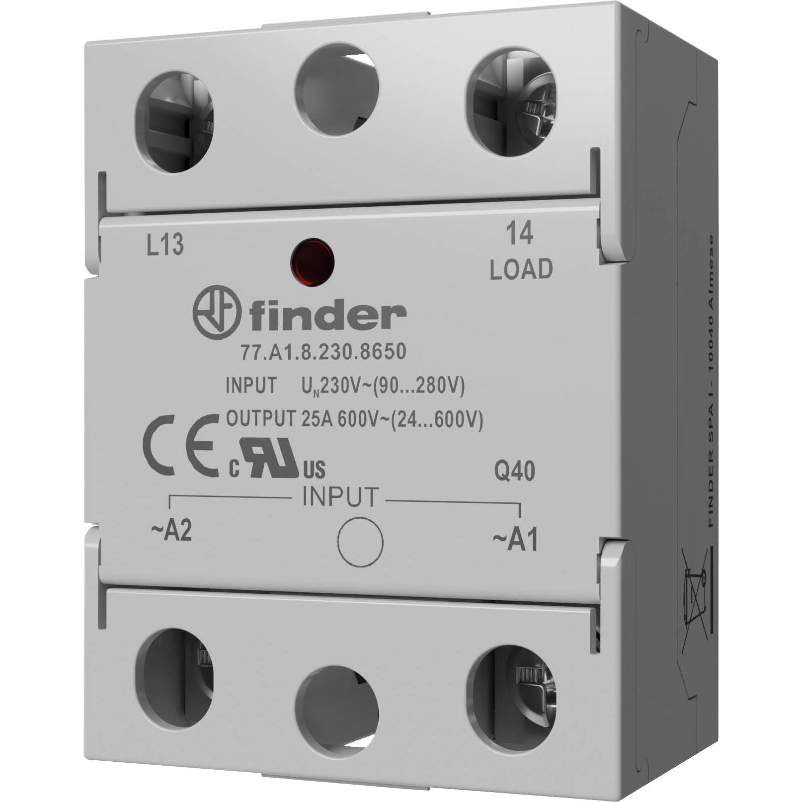Finder Elektronisches Lastrelais, 25 A, Relais
