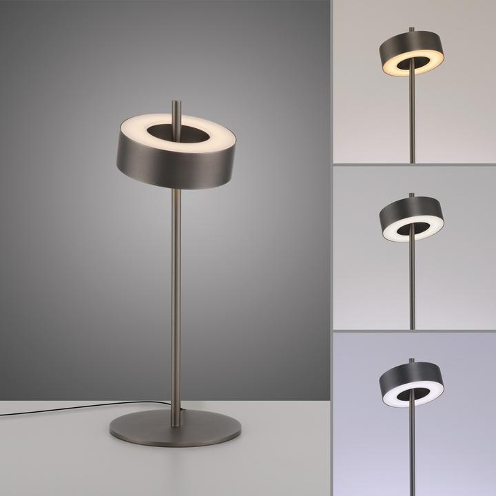 Actual product image Paul Neuhaus LED Tischleuchte Q-Rotate Works with Alexa, APP, Fernbedienung (850 lm)