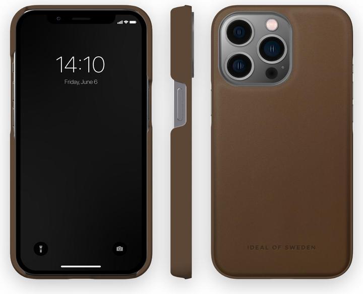Image du produit iDeal Of Sweden Couverture rigide Designer Marron intense (Apple iPhone 13 Pro)