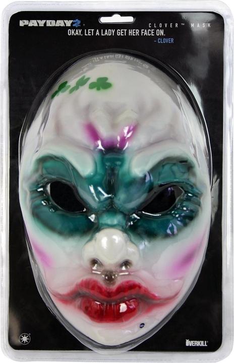 Image du produit Gaya Entertainment Payday 2 Masque de visage "Clover