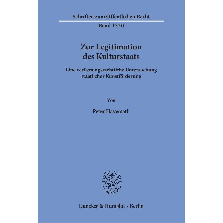Haversath:Zur Legitimation des Kulturst, Sachbücher