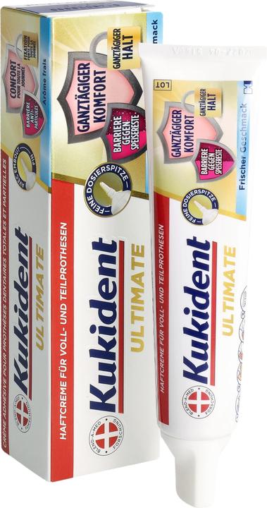 Immagine prodotto Kukident Ultimate Haftcreme Frischer Geschmack 40gr Haftcreme