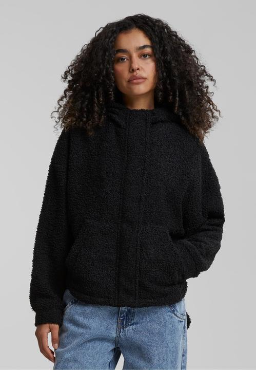 Actual product image Urban Classics Ladies Short Sherpa Jacket (M)