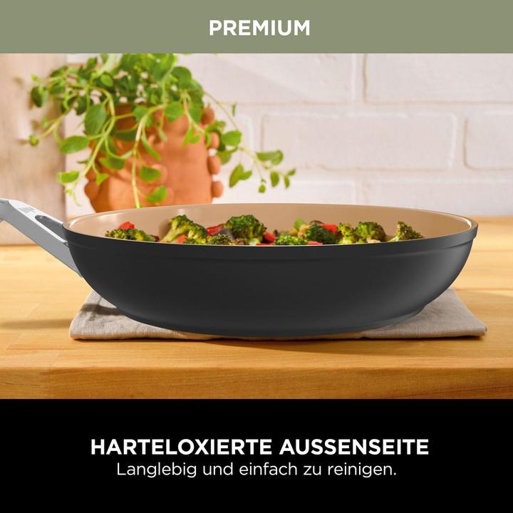 Produktbild Ninja Extended Life Keramik 5-teiliges Suppen- und Stieltopfset CW95000DE (Kochtopf, Pfannenset + Topfset, Aluminium, 24 x 20.70 cm)