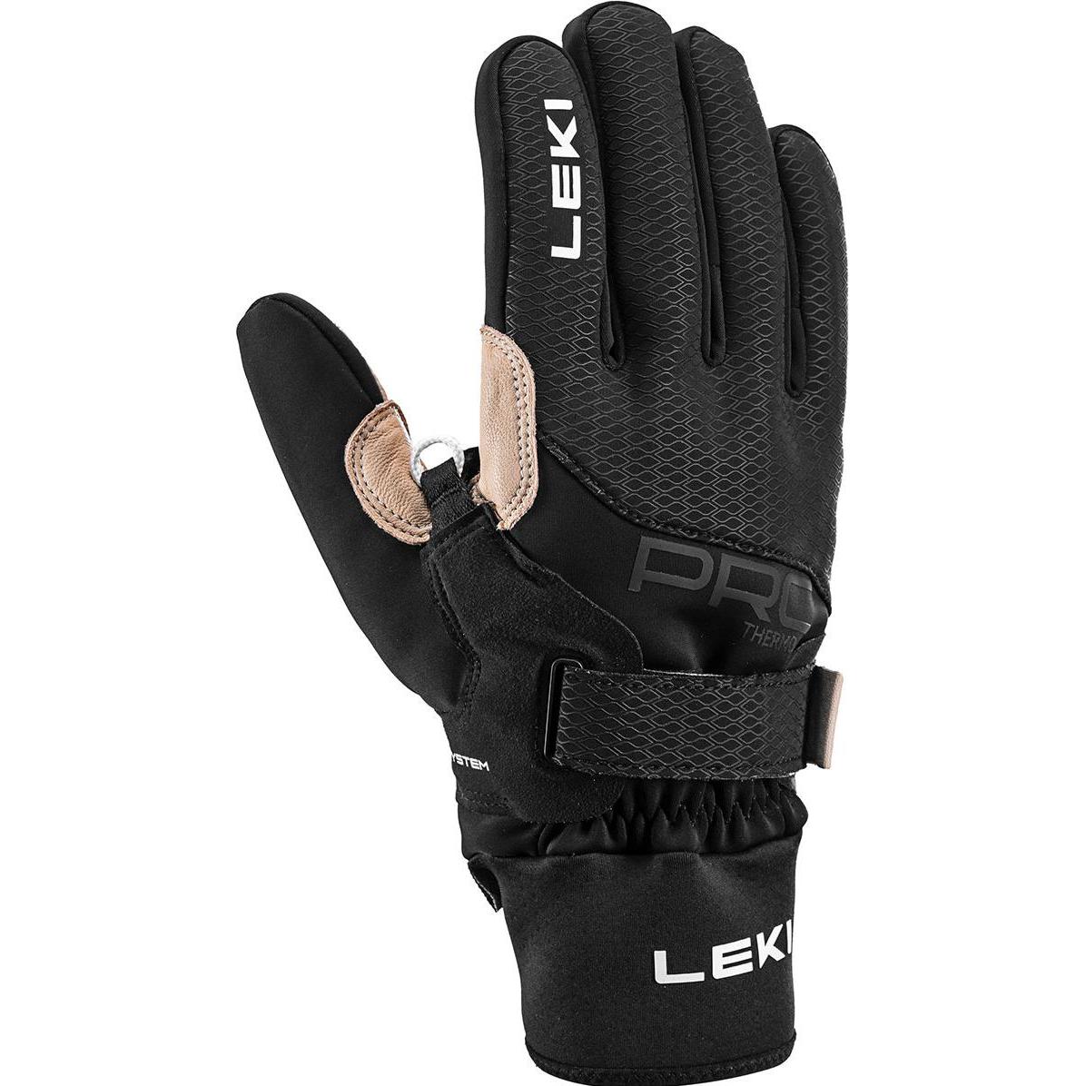 Leki, Herren, Handschuhe, PRC Premium ThermoPlus Shark, Schwarz, (XL)