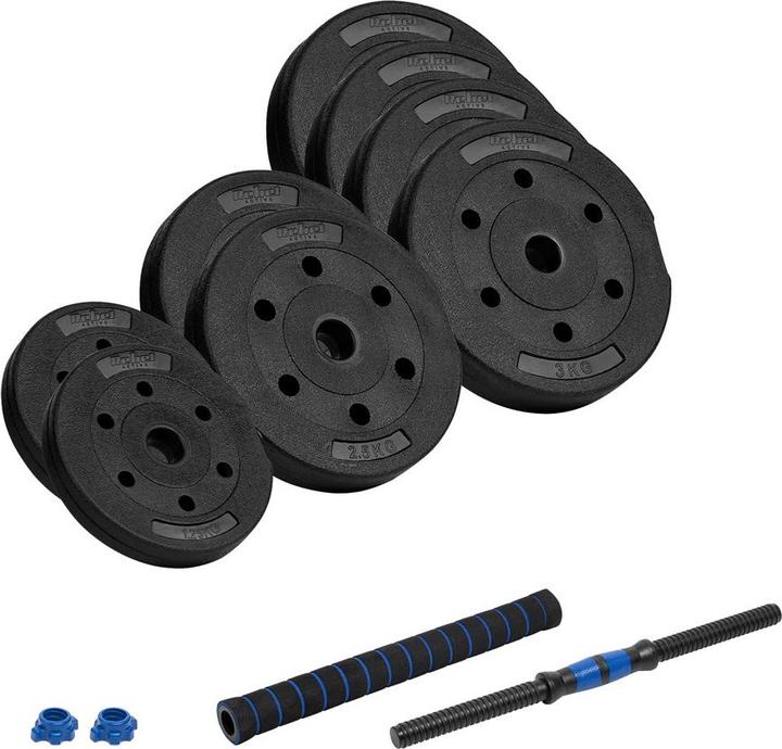 Image du produit Rebel Verstellbare Bitumenhantel mit Verbinder Active (1 x 20 kg)