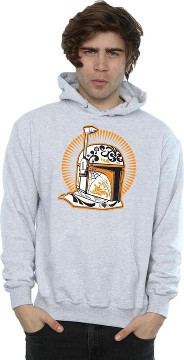 Image du produit Star Wars - Sweat à capuche BOBA FETT DIA DE LOS MUERTOS - Homme (XXL)