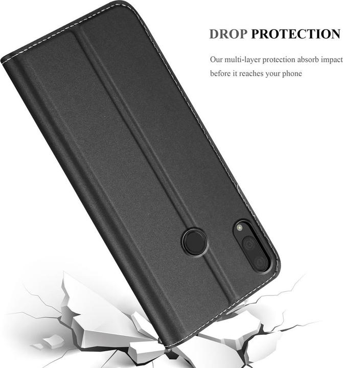 Actual product image Cadorabo Book Classy Style Cover (Huawei Y7 (2019), Huawei Y7 Prime (2019))