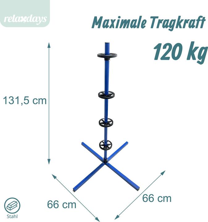 Actual product image Relaxdays tyrerack