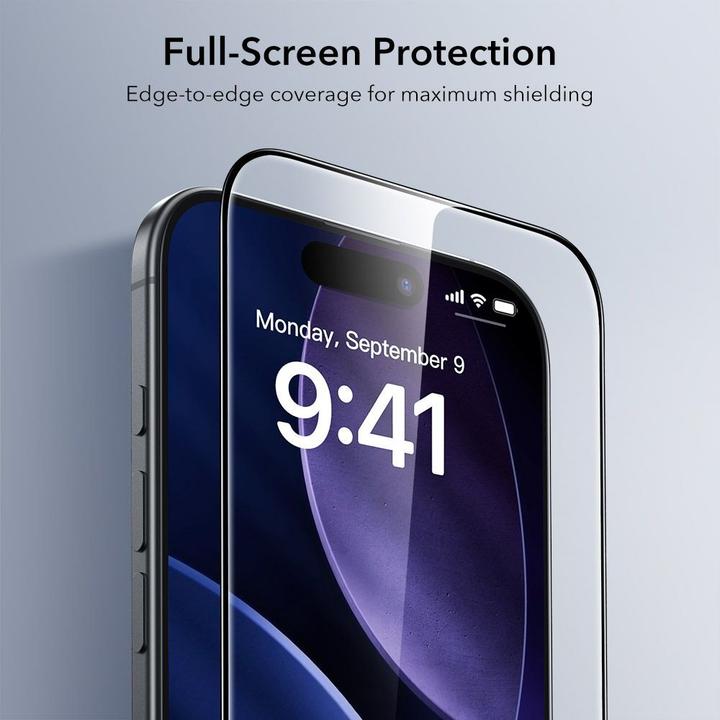 Productafbeelding ESR UltraFit Classic Screen Protector, for iPhone 17 Air, 2 Pack (2 Pcs., Apple iPhone 17)