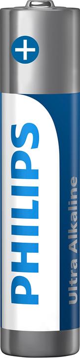 Actual product image Philips Ultra Alkaline Battery AAA Lr03 4 Unit (4 pcs., AAA)