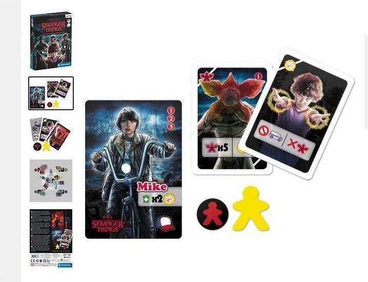 Productafbeelding Clementoni 16636 - Stranger Things - Samen Avonturen - Kaartspel, 1-4 spelers, (DE/IT/EN/FR) (Italiaans, 1 - 4 Spelers)