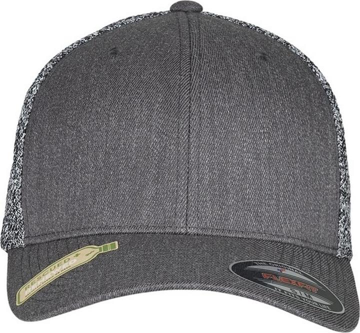 Actual product image Flexfit Melange Mesh Trucker Cap