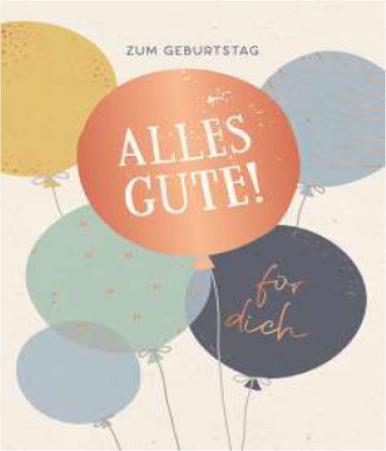 Postkarte Vintage Art Alles Gute zum Geburtstag