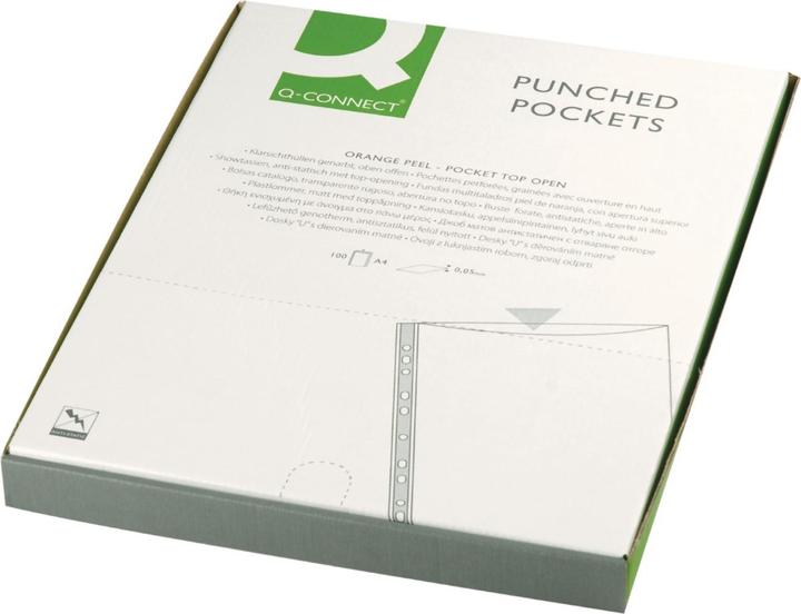 Produktbild Q-Connect Zeigebuchtaschen (A4, 100 x)