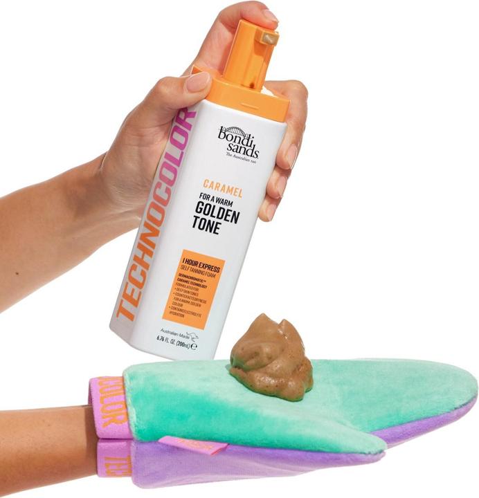 Image du produit Bondi Sands Technocolor Caramel Pour Un Teinte D'or Chaud (Mousse autobronzante, 200 ml)