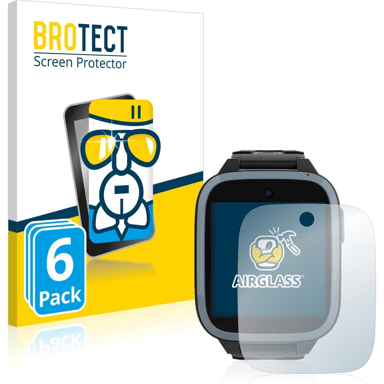 Thumbnail - BROTECT AirGlass Panzerglasfolie, Smartwatch Schutzfolie, Transparent
