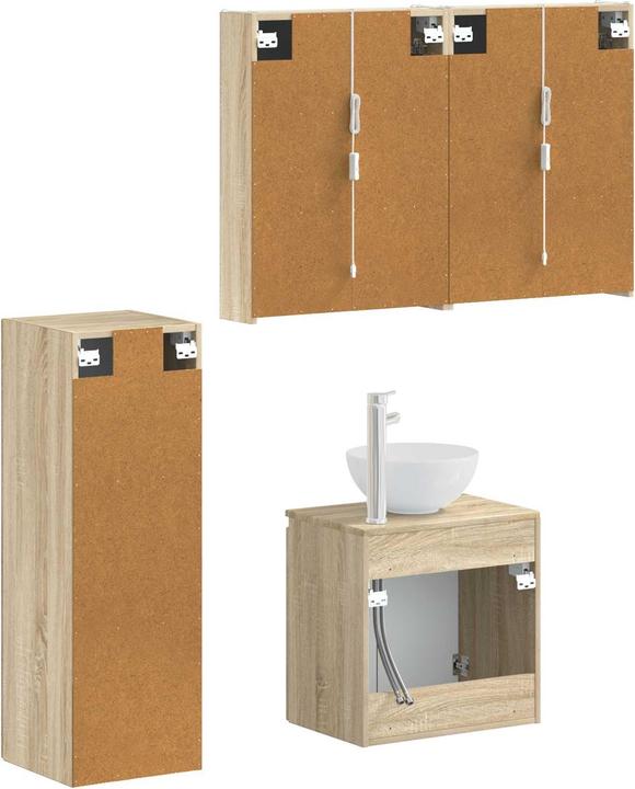 Produktbild vidaXL Badezimmermöbel-Set