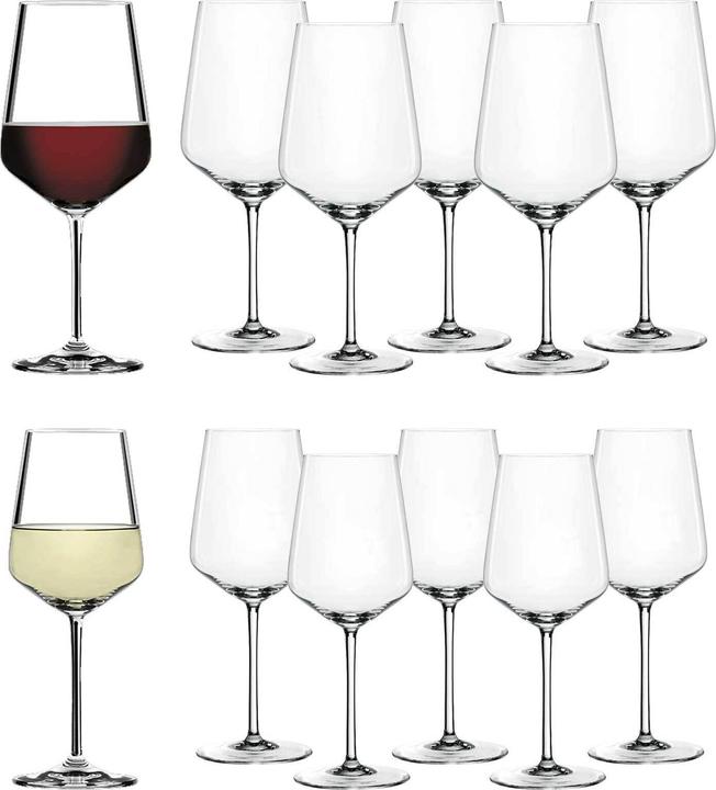 Produktbild Spiegelau Rot- und Weissweingläser Style (63 cl, 12 Gläser, Weingläser Set)