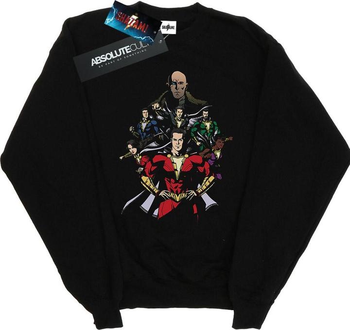 Immagine prodotto Shazam Team Up Felpa Uomo (XXL)