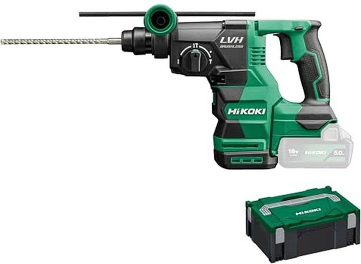 Hikoki Trapano a percussione e scalpello a batteria DH1826DAW2Z, SDS-plus