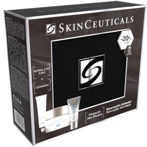 SkinCeuticals Coffret (Retinol 0.3, 30mL, Triple Lipid Restor, 48mL, Adv.brig.def UV, 15mL