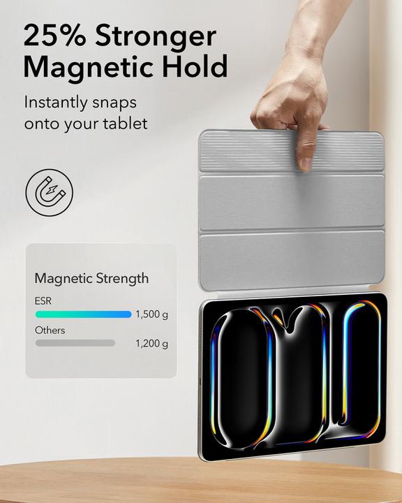 Immagine prodotto ESR Custodia magnetica Rebound (iPad Air 10.9 (2022), IPad Air 10.9 (2020), iPad Air 11 2024 (M2), IPad 11" (2018/2020/2021))