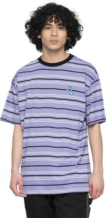 Actual product image Santa Cruz Mini Hand Stripe T-Shirt (S)