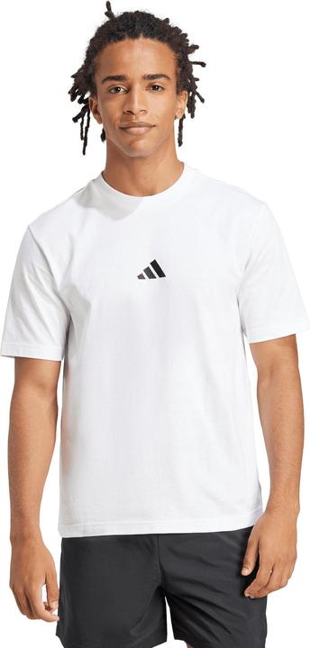 Actual product image adidas Essentials Small Logo Single Jersey Tee (M)