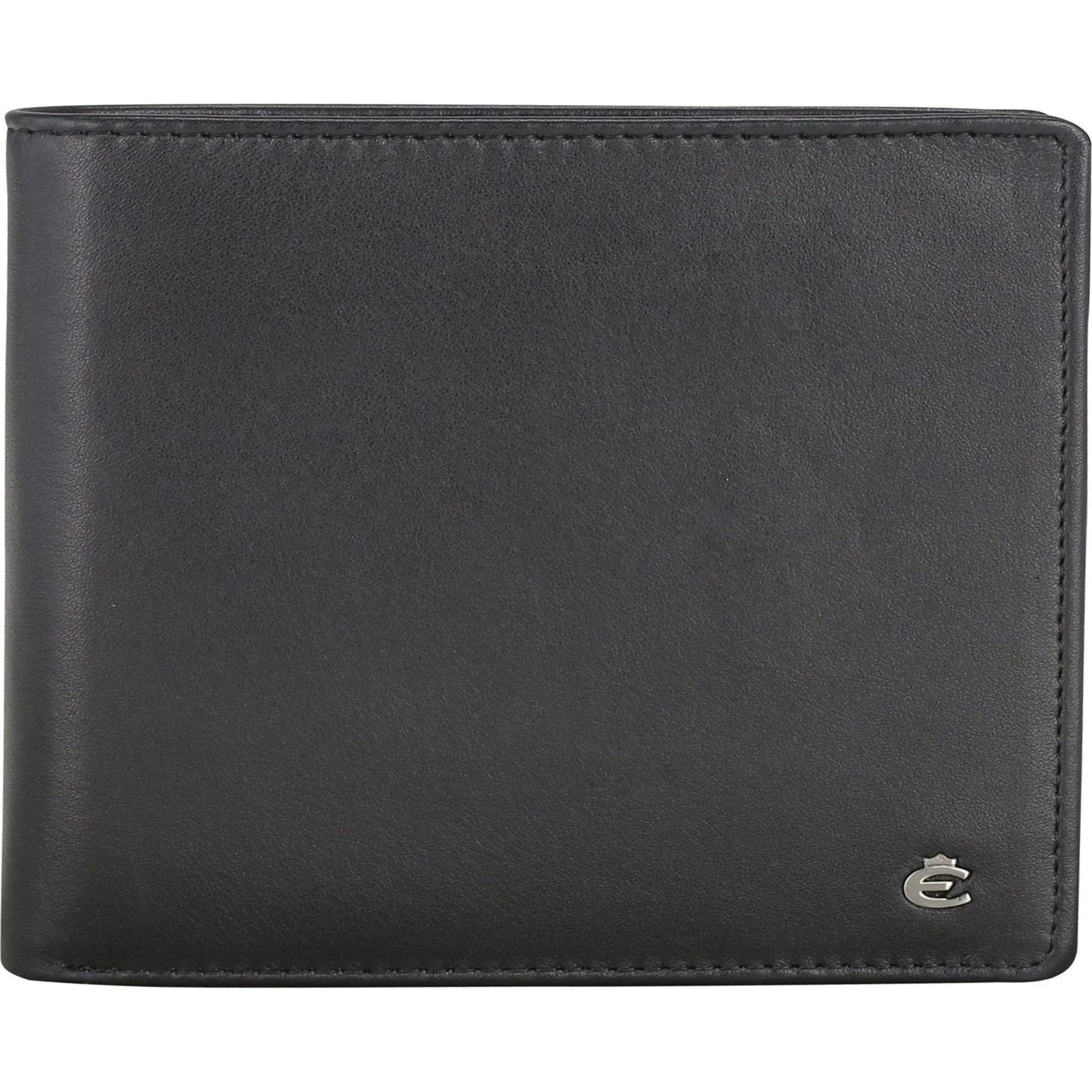 Esquire, Herren, Portemonnaie, Portemonnaie, Schwarz