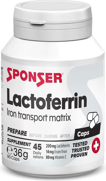 Actual product image Sponser Lactoferrin (90 pcs., Capsules, 40 g)