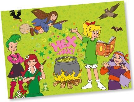 Image du produit DH-Konzept Set de décoration de fête Bibi Blocksberg pour 8 enfants