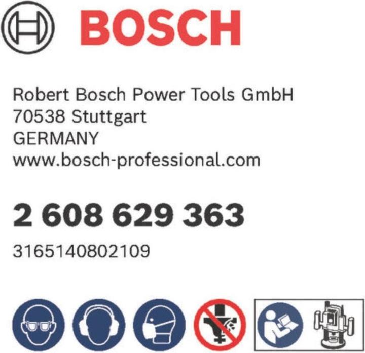 Produktbild Bosch Professional Zubehör Nutfräser Expert for Wood, Carbide, 12 mm, D1 8 mm, L 31,8 mm, G 76 mm